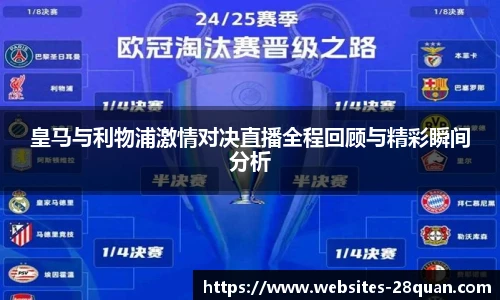 皇马与利物浦激情对决直播全程回顾与精彩瞬间分析