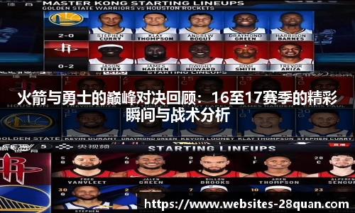 火箭与勇士的巅峰对决回顾：16至17赛季的精彩瞬间与战术分析