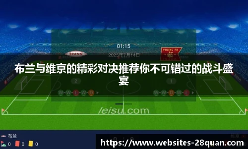 布兰与维京的精彩对决推荐你不可错过的战斗盛宴